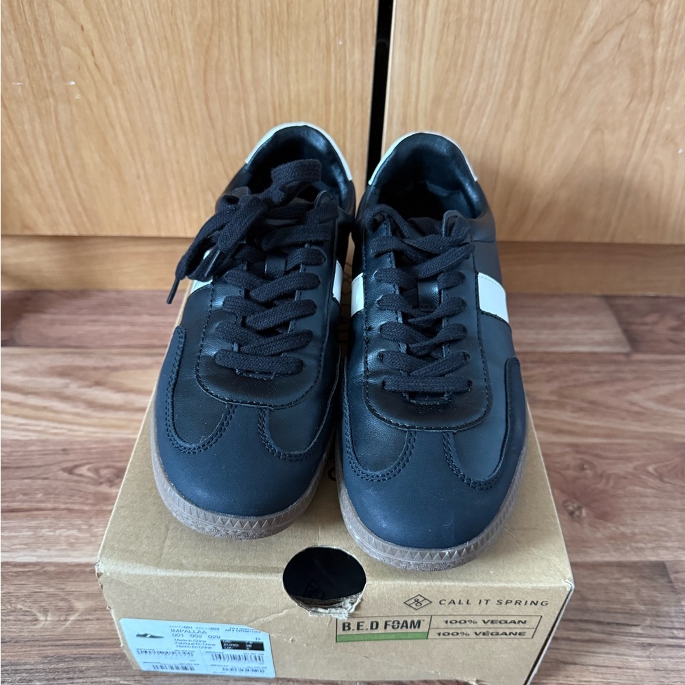 Call It Spring Black Vegan Women's Shoes